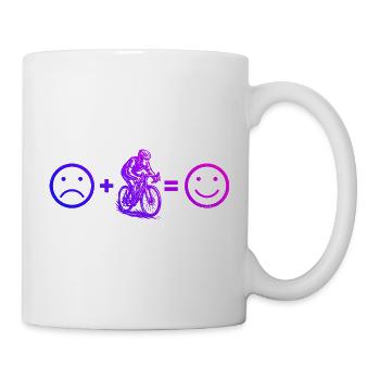 Kompaktes Roadbike Design für Rennrad - Tasse - Weiß - Rechts