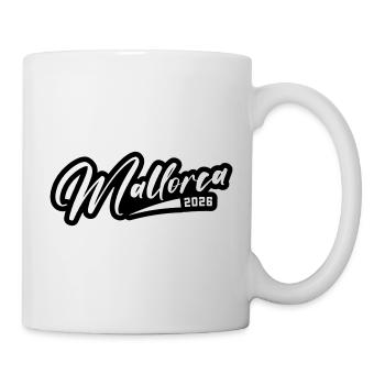 Mallorca 2026 lettering - Mug - white - Right