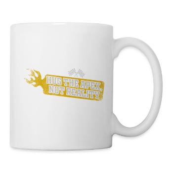 Umarme den Apex, nicht die Realität - Tasse - Weiß - Rechts