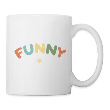 Funny Pastel Letters - Mug - white - Right