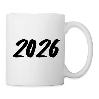 Year 2026 Brushstroke - Mug - white - Right
