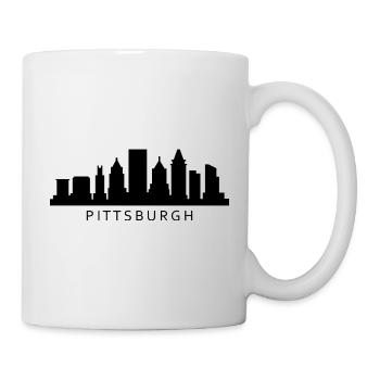 Pittsburgh Skyline - Mug - white - Right