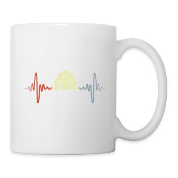 Vintage Farm Heartbeat - Mug - white - Right
