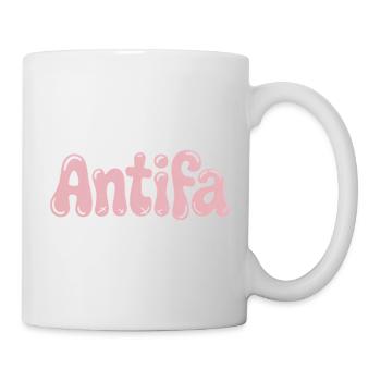 Antifa - Antifascist Merch - Mug - white - Right