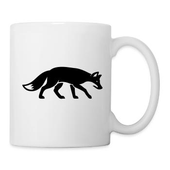 Animal renard - Mug blanc - blanc - Droite