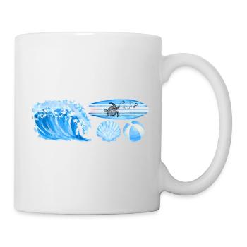 Ocean Vibe - Mug blanc - blanc - Droite