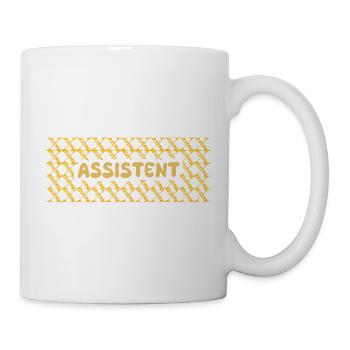 Assistant d’emploi - Mug blanc - blanc - Droite