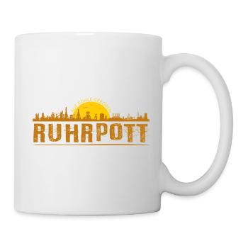 Ruhrpott Skyline - Mug - white - Right