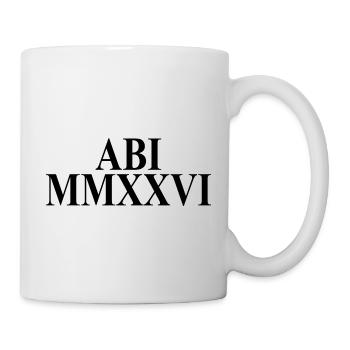 Abitur 2026 - Abitur - Roman numerals - Latin - Mug - white - Right