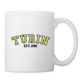 Turin gegründet 1996 - Tasse - Weiß - Rechts