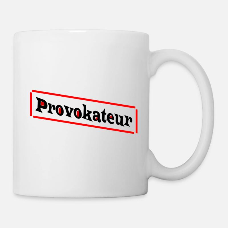 Provocateur... TOI aussi ?! - Mug blanc - blanc