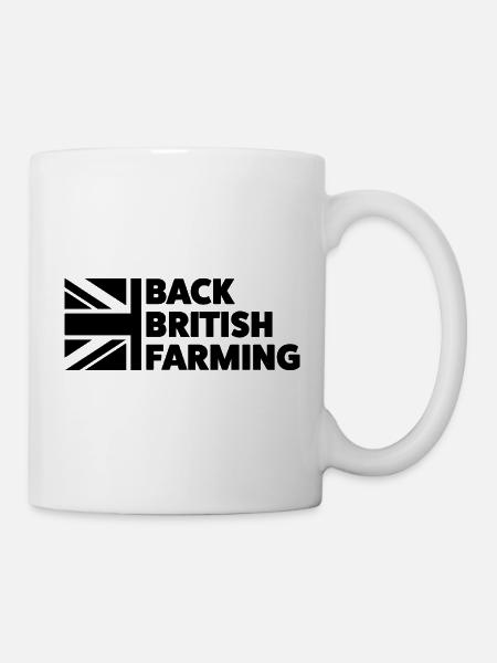 Zurück zur britischen Landwirtschaft - Tasse - Weiß