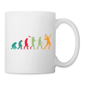 Tennis Evolution Retro - Tasse - Weiß - Rechts