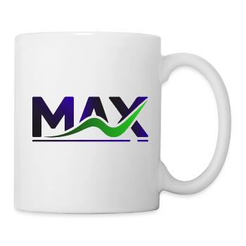 MAX Wave Gradient Logo Tee - Mug - white - Right