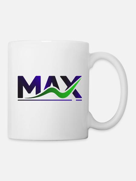 MAX Wave Gradient Logo Tee - Tasse - Weiß