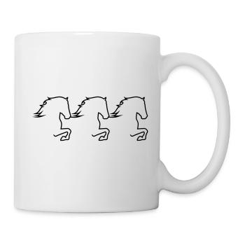Tölter Trio - Tasse - Weiß - Rechts