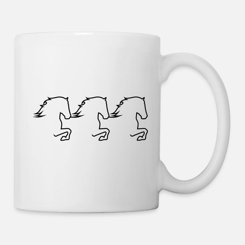 Tölter Trio - Tasse - Weiß