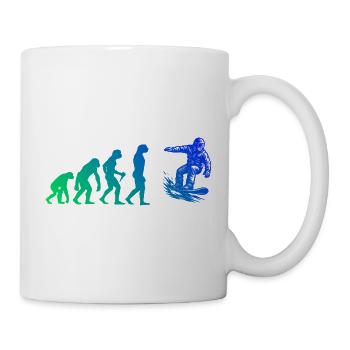 Ein Motiv nur für Snowboard - Tasse - Weiß - Rechts