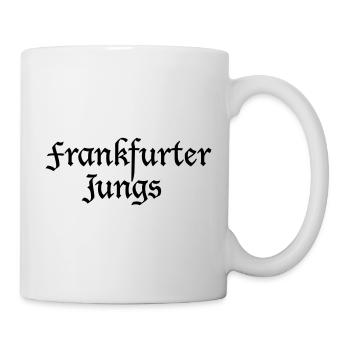 Frankfurter Jungs Frankfurt Design Shirts - Tasse - Weiß - Rechts
