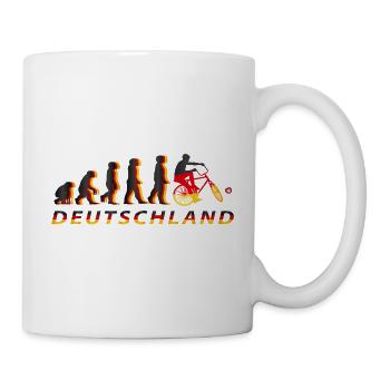 Cycling, Cycleball, Indoor Cycling, Evolution - Mug - white - Right