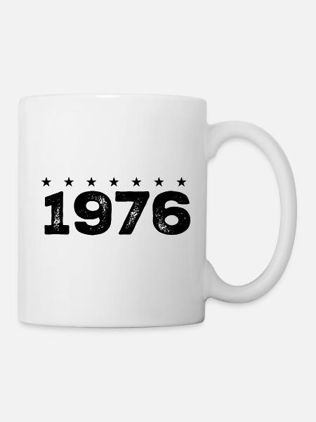 Hergestellt 1976 - Tasse - Weiß