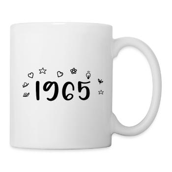 1965 Anniversary 1965 Retro 1965 - Mug - white - Right
