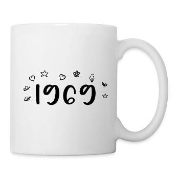 Jubiläum 1969 1969 Retro 1969 - Tasse - Weiß - Rechts