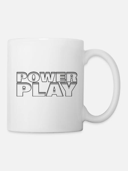 POWER PLAY - Tasse - Weiß