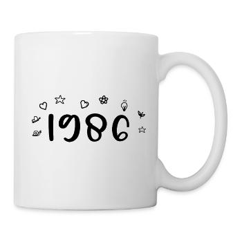 1986 Anniversary 1986 Retro 1986 - Mug - white - Right