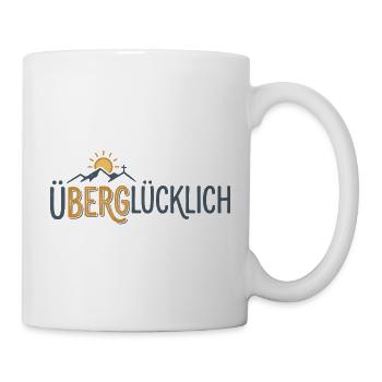 Montagnes de joie Randonnée Montagnes - Mug blanc - blanc - Droite