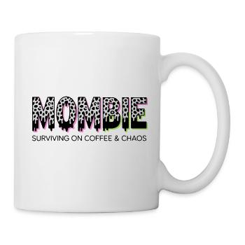 MomLife Leopard Neon Coffee - Tasse - Weiß - Rechts