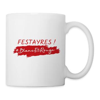 Festayre! Feria of Béziers, Dax, Nîmes, Bayonne.. - Mug - white - Right
