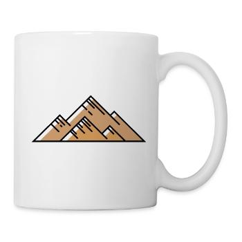 Berge Mountains - Mug - white - Right
