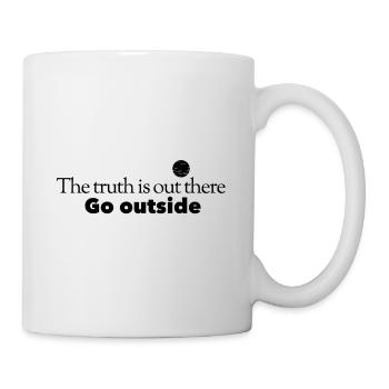 Go outside - Mug - white - Right