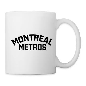 Métro de Montréal - Mug blanc - blanc - Droite
