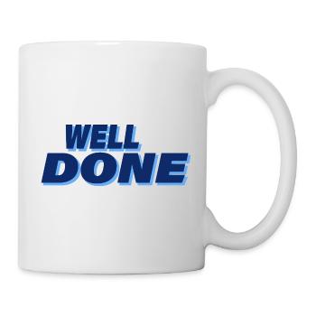 WELL DONE - Mug - white - Right