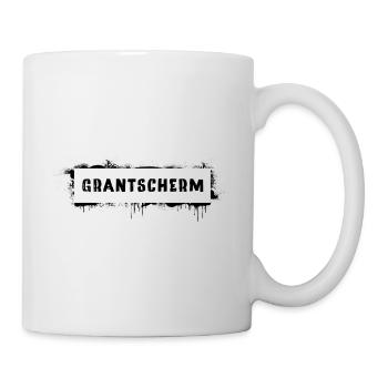 Grantscherm – Viennese dialect cult saying - Mug - white - Right