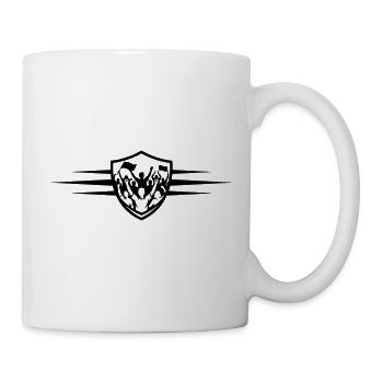 Fans Jubeln Symbol - Tasse - Weiß - Rechts