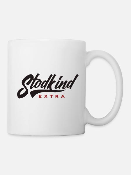 Stodkind Extra Black - Tasse - Weiß