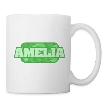 Amelia als Bio - Tasse - Weiß - Rechts