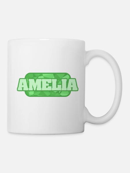 Amelia als Bio - Tasse - Weiß