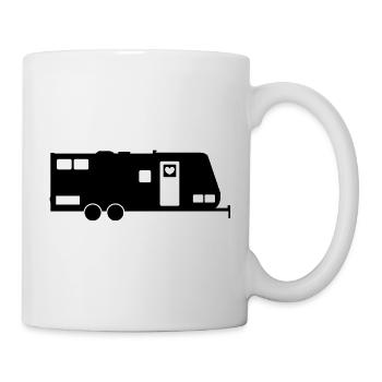 Caravane - Mug blanc - blanc - Droite