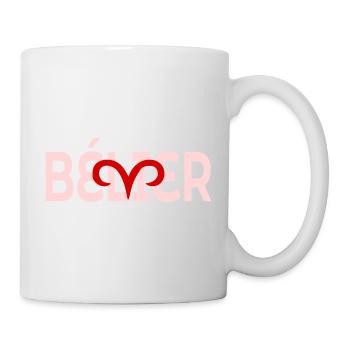 Bélier - Mug blanc - blanc - Droite
