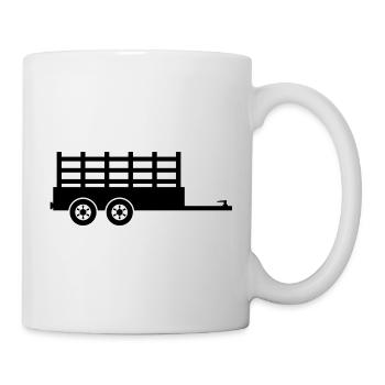 Cargo Trailer - Mug - white - Right