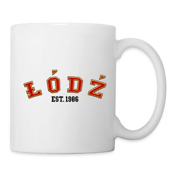 Łódź Est. 1986 - Mug - white - Right