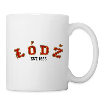 Łódź Est. 1966 - Mug - white - Right