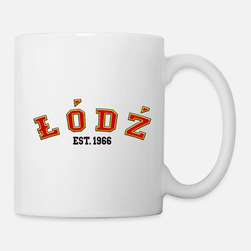 Łódź Est. 1966 - Mug - white