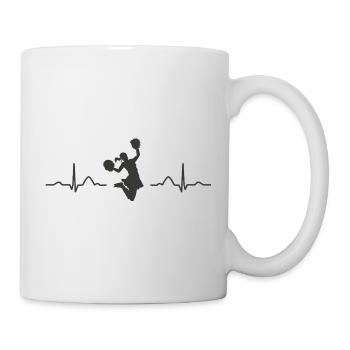 Cheerleader Cheer Mom Cheerleading - Mug - white - Right