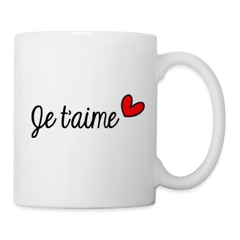 BONNE FÊTE. FÊTE DES MÈRES. FÊTE DES PÈRES. FÊTE - Mug blanc - blanc - Droite