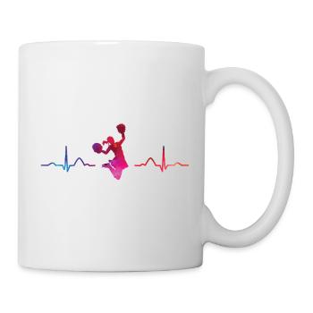 Cheerleader Cheer Mom Cheerleading - Mug - white - Right